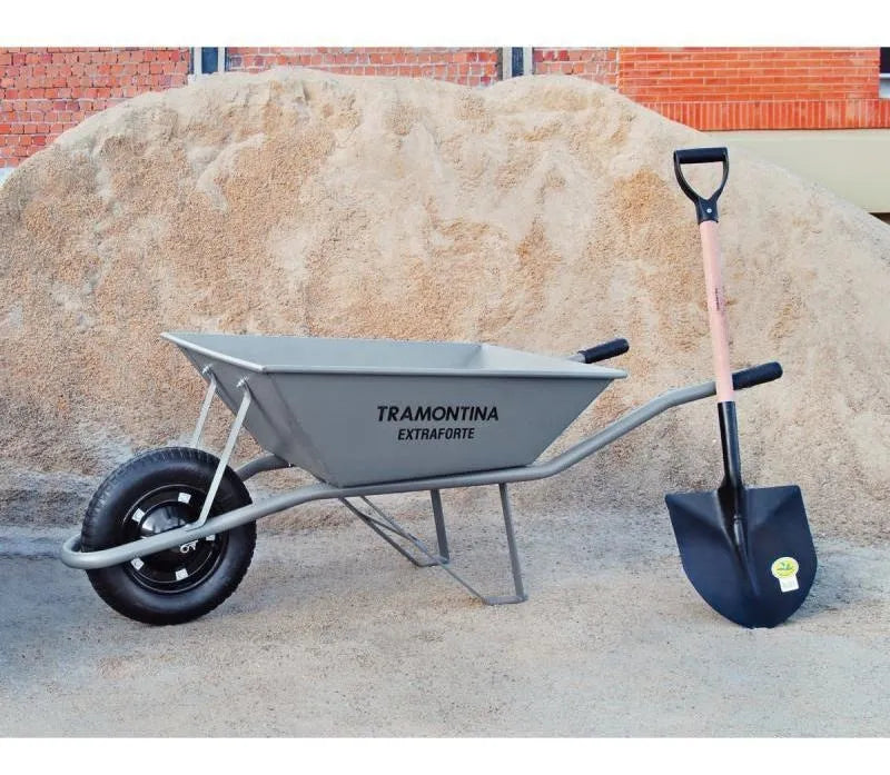 Carrinho De Mao Chapa 20 Extraforte 65l Tramontina 77714/435
